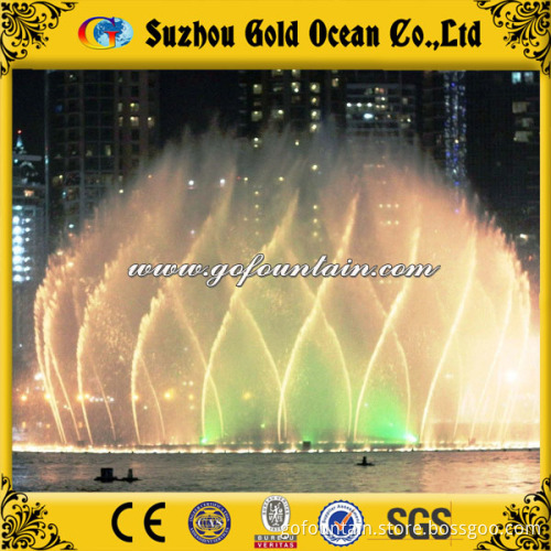 Digital Swing Spray Water Fountain with LED Lights